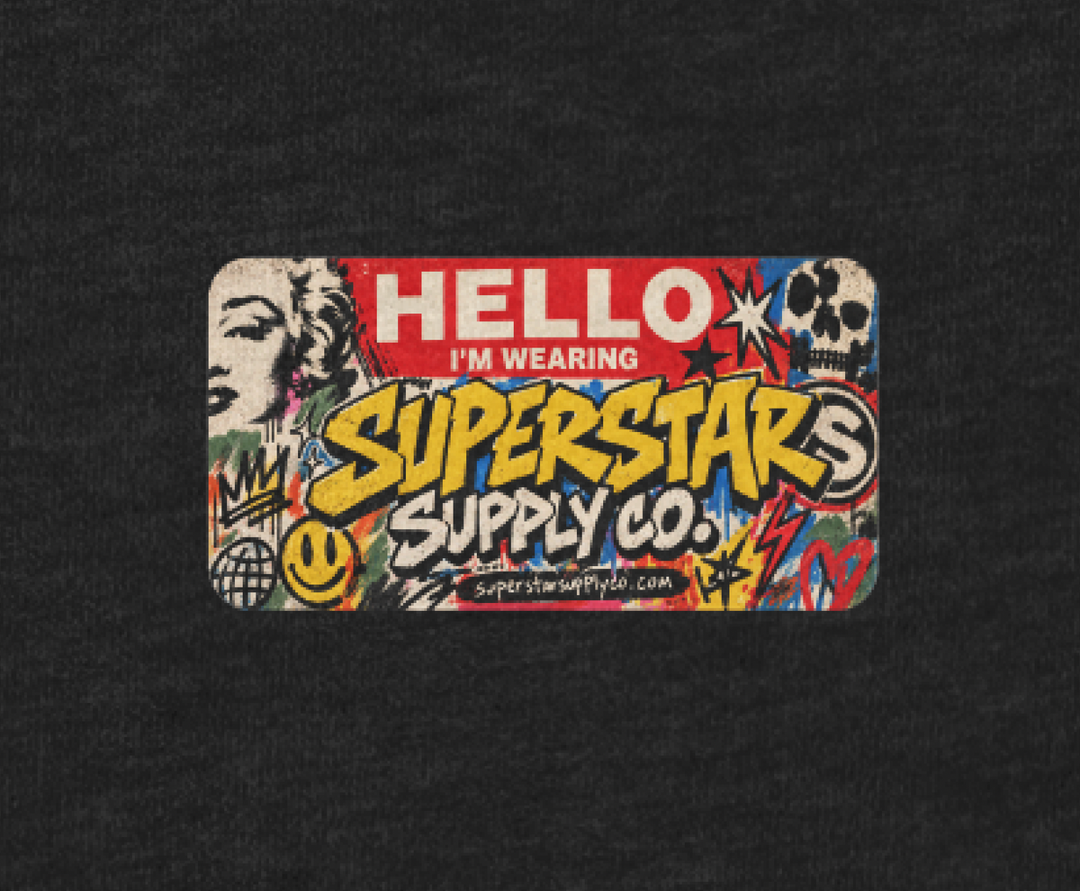 Hello Tag T-Shirt (Art School)