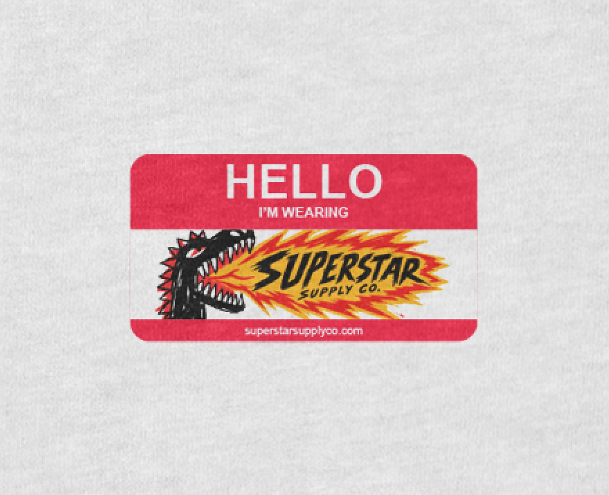 Hello Tag T-Shirt (Dragon)