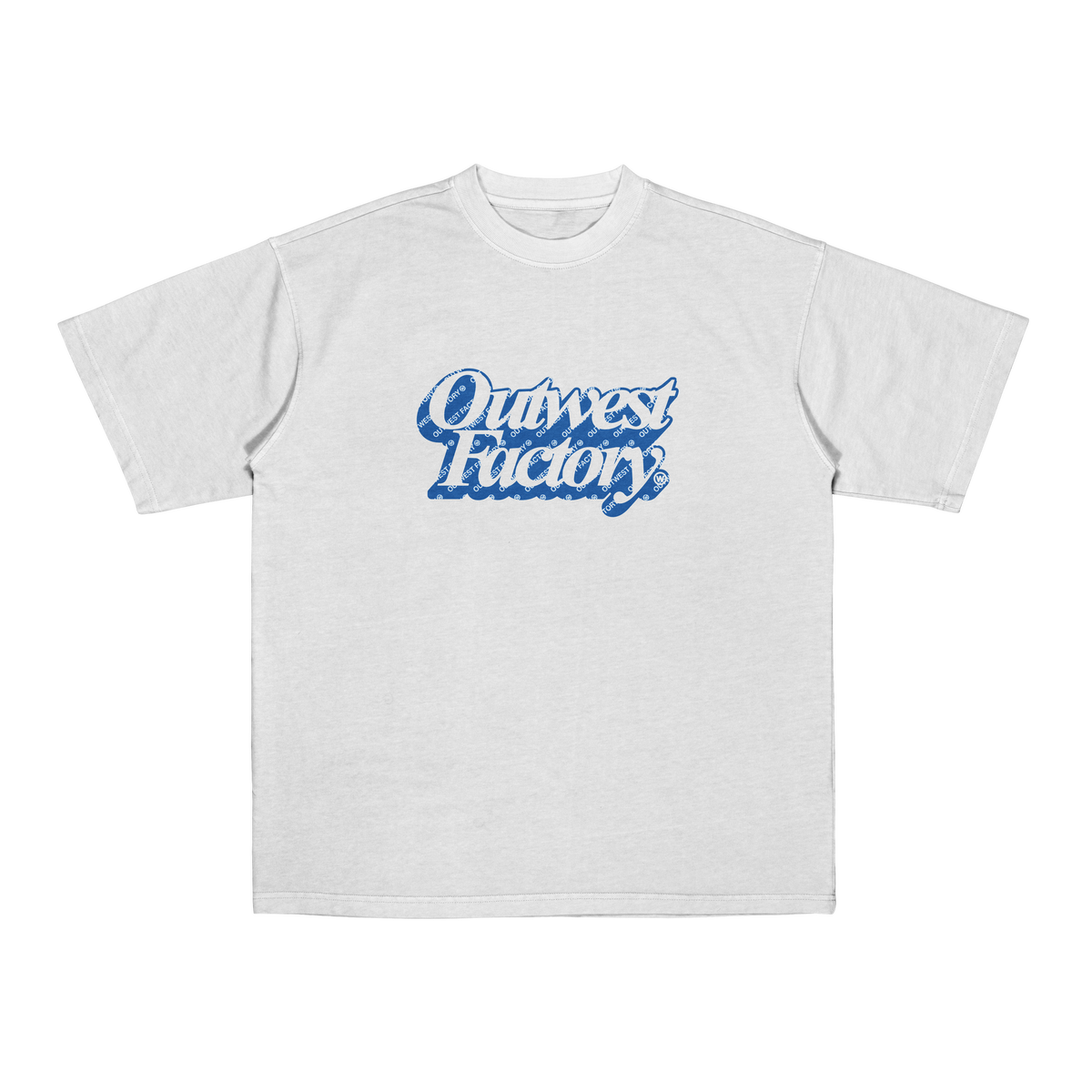 Stamp T-Shirt (Pattern Blue)